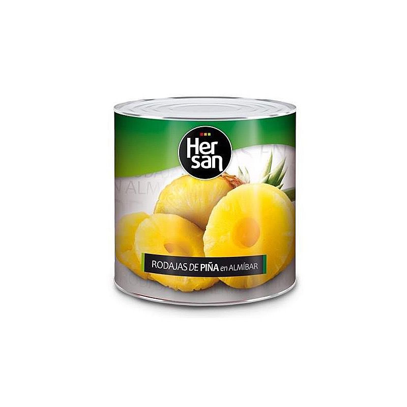 PIÑA EN ALMIBAR LIGERO 50-60 LATA A-10 6/3Kg